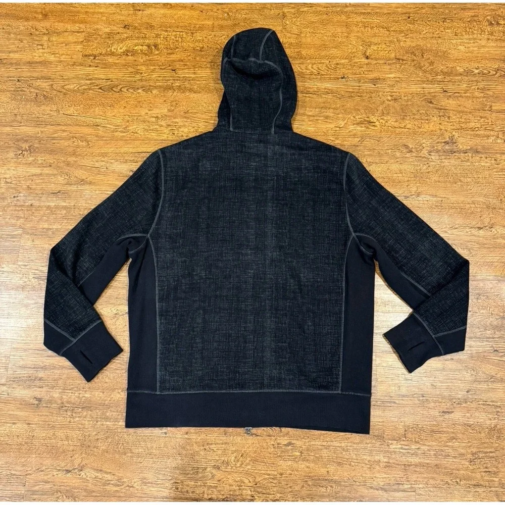 Lululemon Gray Scuba Logo Full Zip Heavyweight Hoodie Sweater Sweatshirt Men 2XL